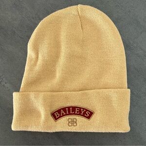 Baileys Irish Cream Liqueur Liquor Alcohol Promo Beanie Hat Adult One Size‎ Logo